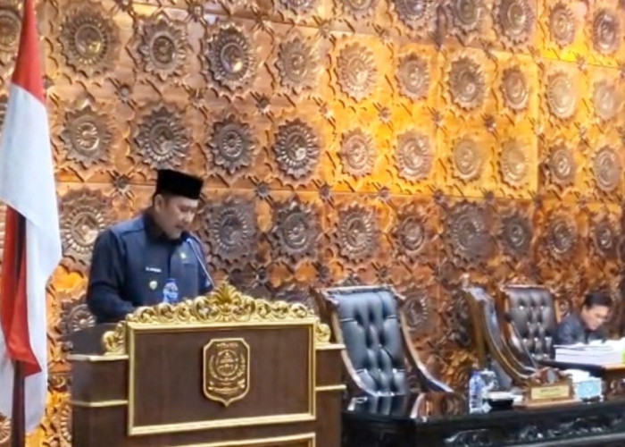 Bupati Merangin Sampaikan Ranperda Pertanggungjawaban APBD 2025