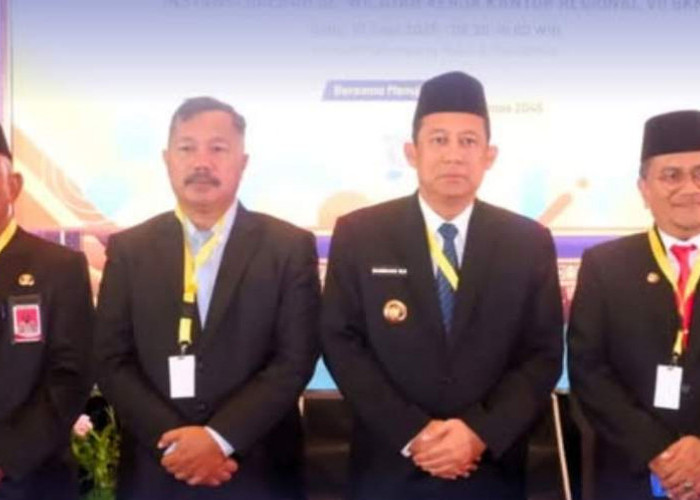 Dukung Penuh Reformasi Birokrasi, Bupati Muaro Jambi Hadiri Forum Meritokrasi di Palembang
