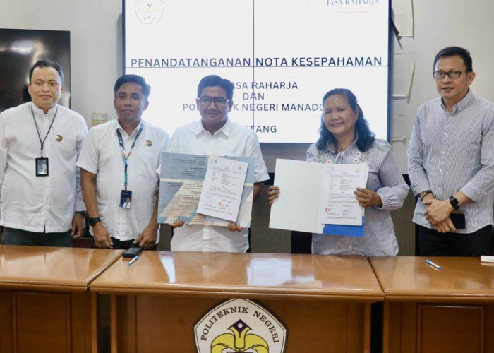 PT Jasa Raharja dan Politeknik Negeri Manado Bersinergi Untuk Meningkatkan Keselamatan Lalu Lintas