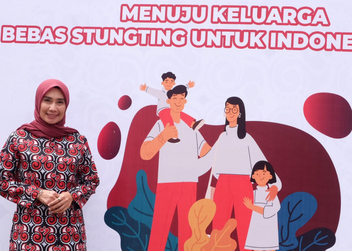 Hadiri Puncak Harganas ke-30 di Palembang, Ketua TP PKK Muaro Jambi Siap Bantu Percepat Turunkan Stunting 
