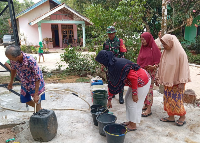 Warga RT 04 Desa Muaro Sebapo Sampaikan Terima Kasih kepada Satgas TMMD 121 Kodim 0415/Jambi 