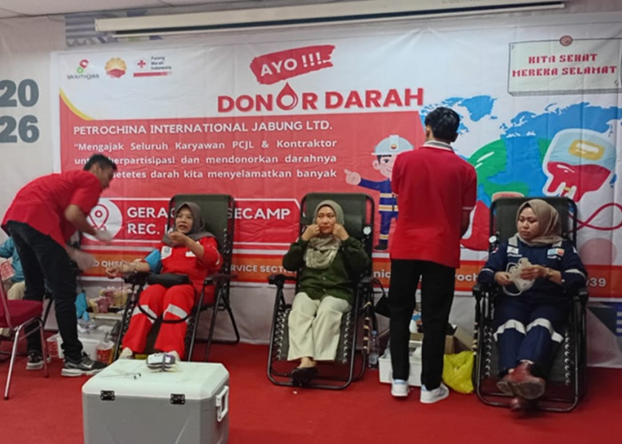 Aksi Nyata Selamatkan Nyawa, Donor Darah 8 Kali Setahun Jadi Tradisi Kemanusiaan SKK Migas PetroChina