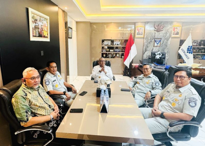Kolaborasi Jasa Raharja-Kemenaker Dorong Keselamatan dan  Kepatuhan Berlalu Lintas