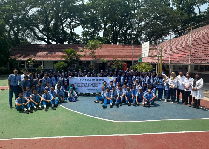 PLN Goes to School Peringati Hari Sumpah Pemuda, Kenalkan Layanan PLN Super Canggih kepada Generasi Muda SMAN 