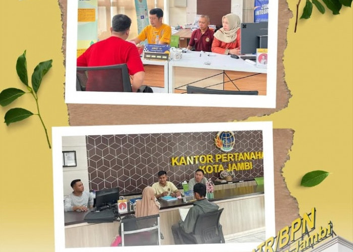 Buka Layanan Akhir Pekan, Kantor Pertanahan Kota Jambi Permudah Urusan Pertanahan Warga