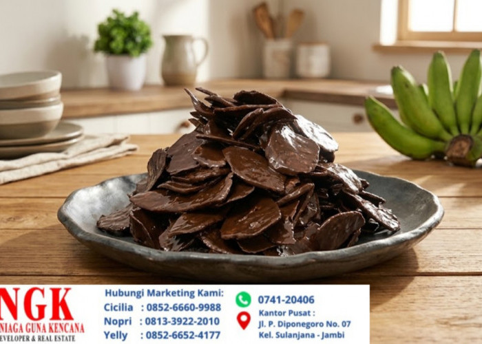 Resep Membuat Keripik Pisang Cokelat Lumer, Camilan Kekinian Segala Usia