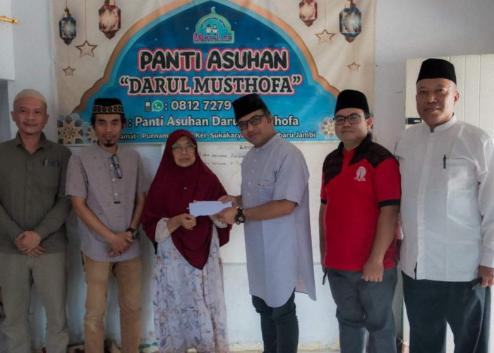 Ramadan Penuh Berkah! UT Jambi Gelar Aksi Sosial dan Berbagi dengan Anak Yatim