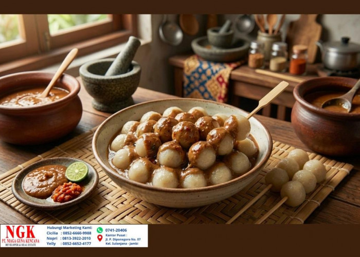Resep Cilok Bumbu Kacang, Kenyal Gurih dan Tetap Empuk seharian