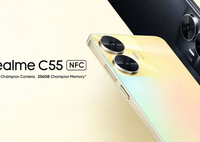 Spesifikasi dan Harga HP Realme C55 NFC, Harga Rp 1 Jutaan Saja