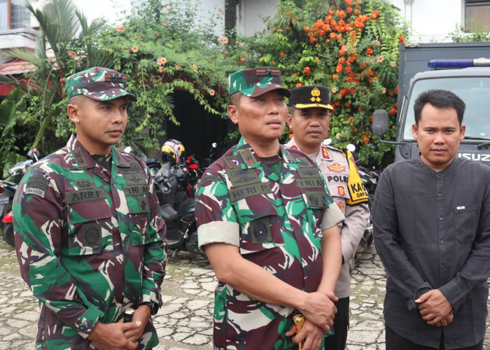 Sidang Pleno KPU Kabupaten Bungo Berjalan Aman, Danrem 042/Gapu Apresiasi Anggota di Lapangan