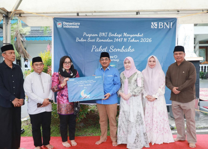 Bupati Anwar Sadat Apresiasi Penyaluran Paket Sembako Ramadhan dari BNI Cabang Kuala Tungkal