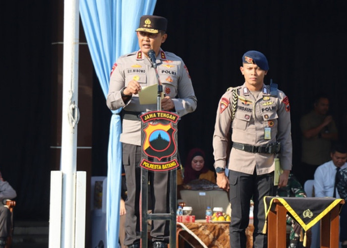 Kukuhkan Polres Batang Jadi Polresta, Kapolda Jateng Tekankan Peningkatan Pelayanan Publik