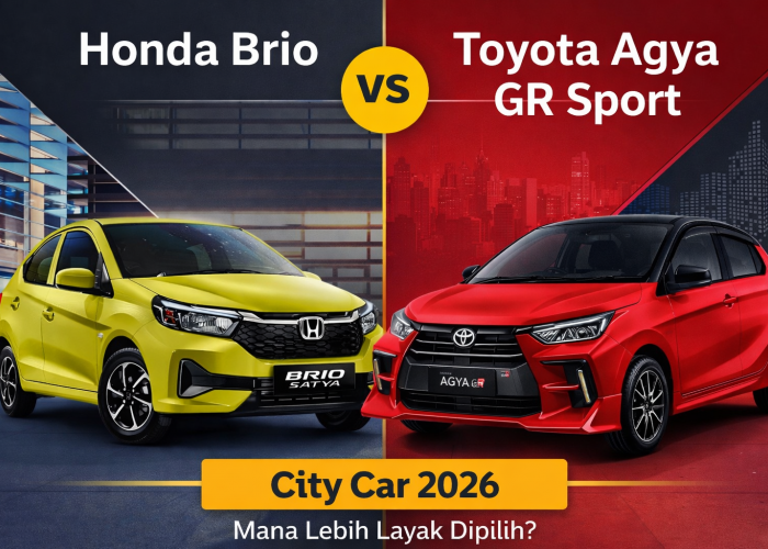 Adu Gengsi City Car 2026: Honda Brio atau Toyota Agya, Pilihan Anak Muda?