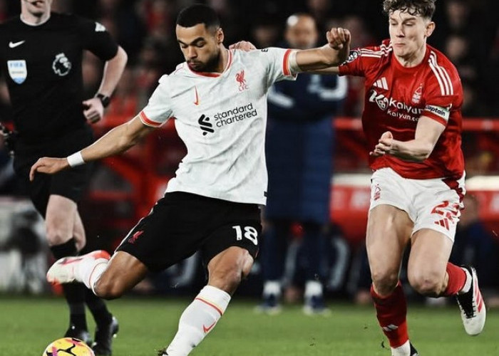 Puncak Klasemen Terancam! Hasil 1-1 Liverpool vs Nottingham Forest Jadi Pukulan Berat