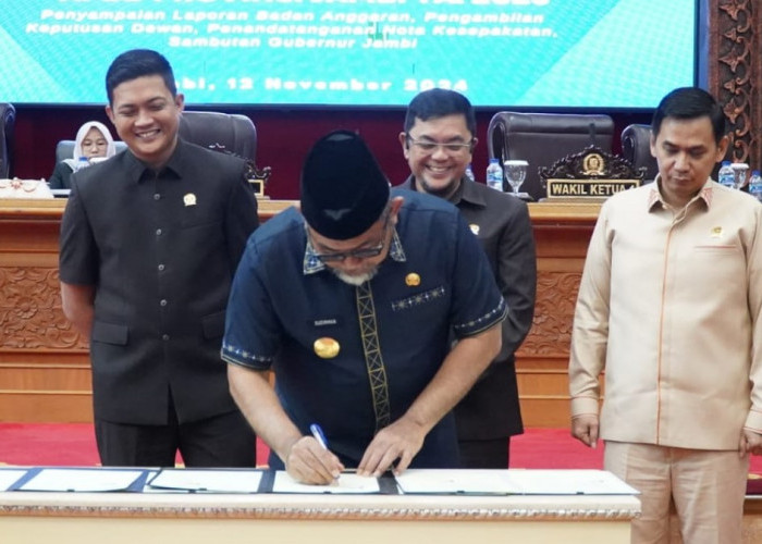 Pjs. Gubernur Sudirman Sampaikan Apresiasi atas Peran Dewan dalam Penetapan Anggaran 2025