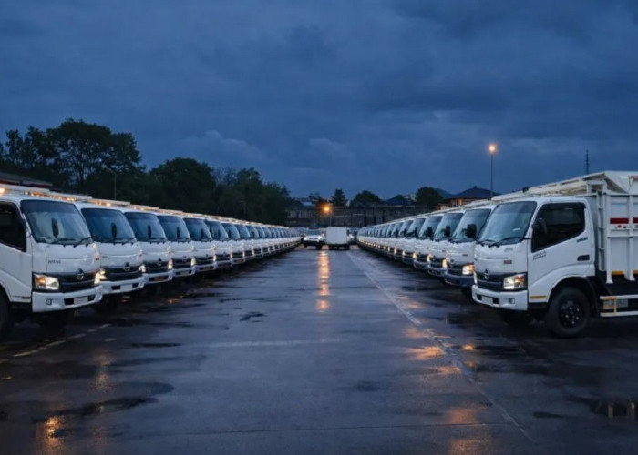 Hino Suplai 10.000 Truk untuk Armada Koperasi Merah Putih, Distribusi Logistik Desa Diperkuat