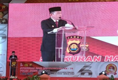 HUT Bhayangkara Ke-76, Gubernur Jambi Al Haris Apresiasi Kinerja Kapolda dan Jajaran