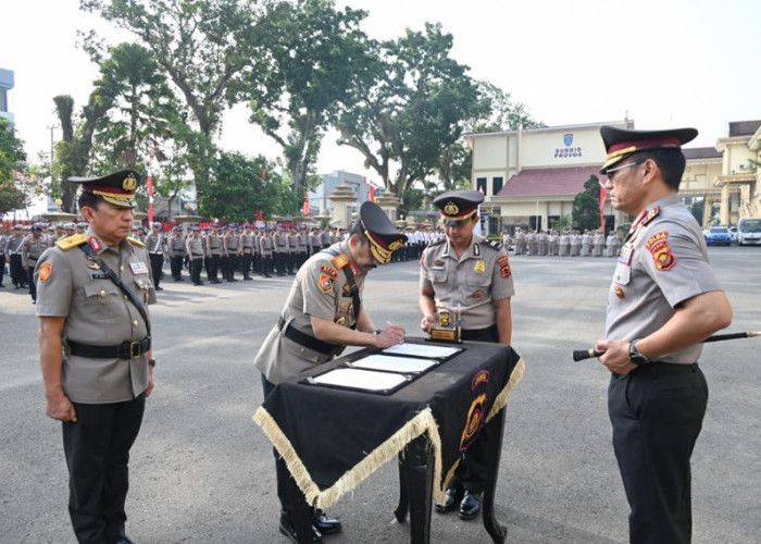 Brigjen K Yani Sudarto Resmi Jadi Wakapolda Jambi, Ini Pesan Kapolda untuk Orang Nomor Dua di Polda Jambi Itu