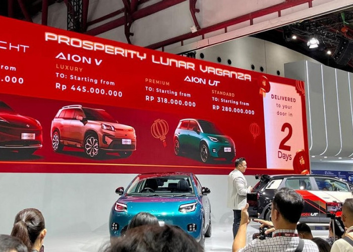Mobil Listrik Makin Bersinar! GAC AION Hyptec HT dan AION UT Borong Penghargaan di IIMS 2026