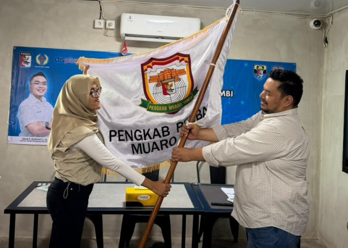 Aklamasi, Ardinal Resmi Pimpin Pengkab Perbakin Muaro Jambi