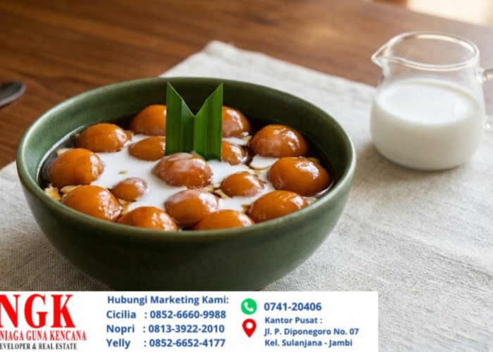 Resep Biji Salak Ubi Oranye Kuah Gula Merah & Santan Gurih