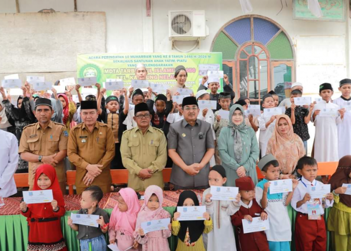 Peringati 10 Muharram 1446 H, Bupati Berikan Santunan Anak Yatim/Piatu dan Kaum Duafa