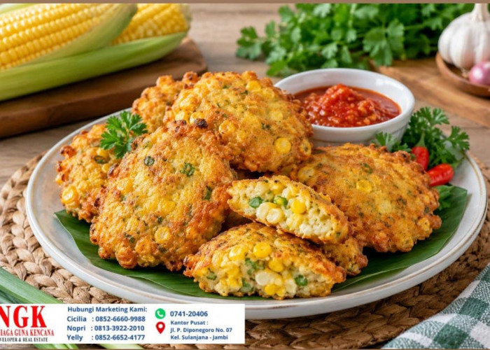 Resep Perkedel Jagung Renyah, Gurih di Luar dan Lembut di Dalam