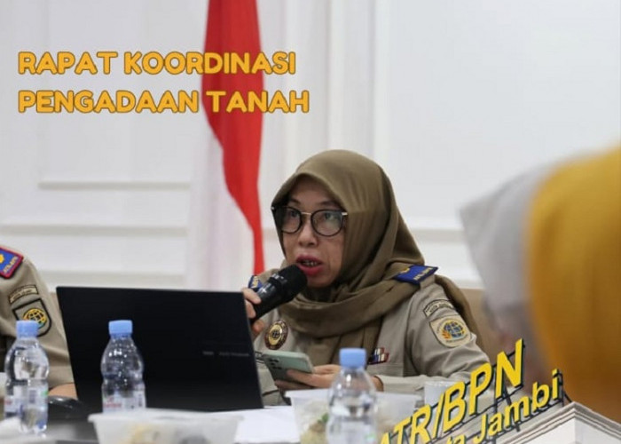 BPN Kota Jambi Gelar Rakor Pengadaan Tanah Drainase Utama JICA Tahap II