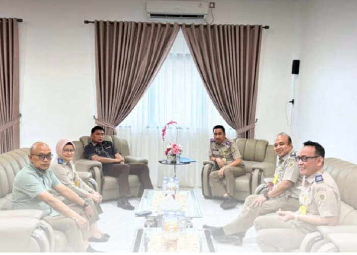 Sinergi Penegakan Hukum dan Pertanahan, Kajari Jambi Terima Kunjungan Kakantah Kota Jambi