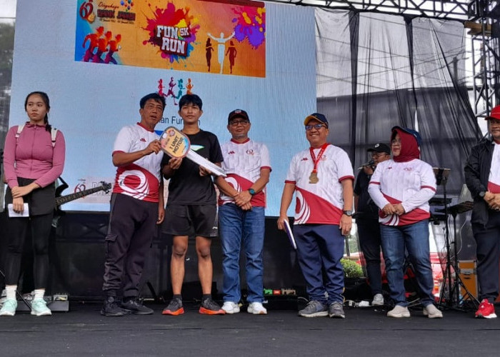 Ribuan Peserta Ambil Bagian dalam Bank Jambi Fun Run