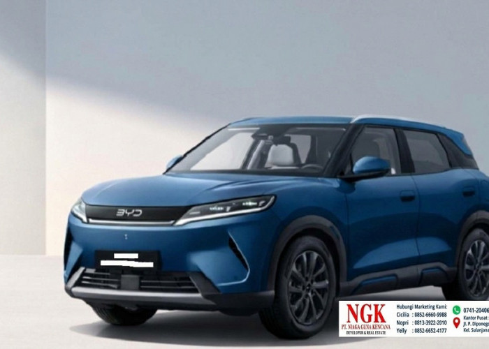 BYD Indonesia Unjuk Atto 2 Berbekal Blade Battery 2.0, Siap Sapa Pasar Crossover Dilengkapi Flash Charging