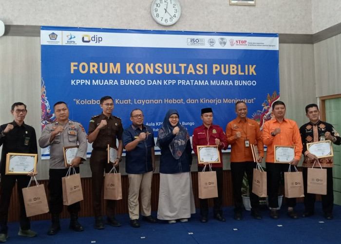 KPPN dan KPP Pratama Muara Bungo Gelar Forum Konsultasi Publik, Dorong Transparansi dan Optimalisasi Anggaran