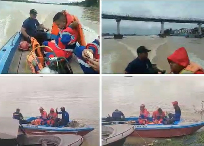 Niat Nyelam Cari Besi Tua, Warga Arab Melayu Kota Jambi Tenggelam di Sungai Batanghari 
