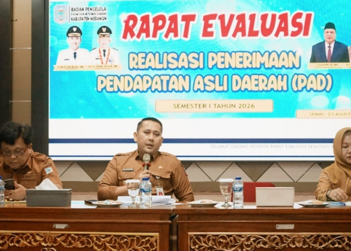 Bupati Merangin Ulitmatum OPD! PAD Tak Capai Target, Siap-siap Dievaluasi
