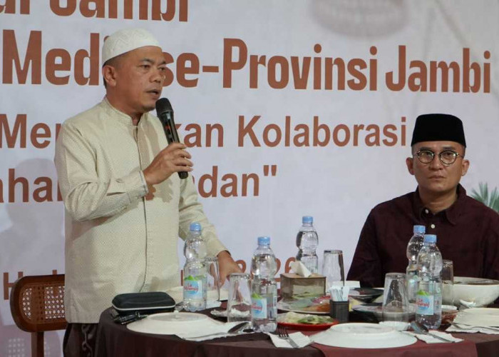 Bukber Bersama Insan Pers, Al Haris Perkuat Sinergi Pemerintah dan Media