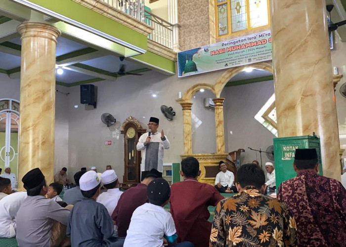 Masjid Al Ikhlas Kelurahan Beliung Kota Jambi Gelar Peringatan Isra’ Mi’raj, Ini Temanya