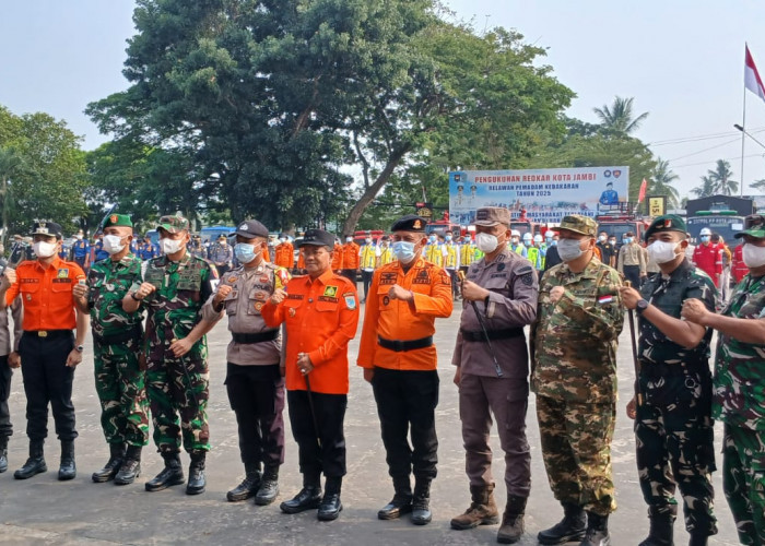21 Armada Tangki Disiapkan , Wali Kota Maulana Pimpin Apel Siaga Kekeringan