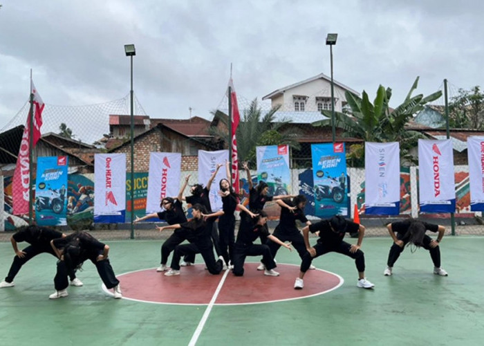 Bikin Merinding! Dance Fagacy dan Beka Nation SMA Bina Kasih Menggila di Roadshow Honda DBL Jambi 2026