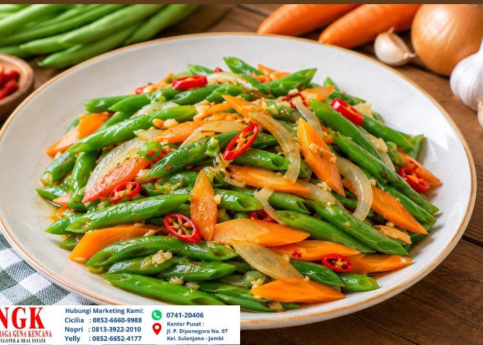 Resep Tumis Buncis Wortel, Menu Sayuran Praktis untuk Makan Sehari-hari