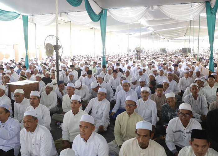 Ribuan Jamaah Padati Haul Akbar Syekh Abdul Qadir di Pondok Pesantren Al-Baquyatush Kuala Tungkal