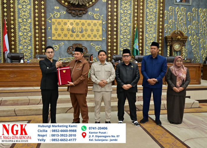 DPRD Kota Jambi Bahas Tiga Ranperda Strategis, dari RT hingga Kawasan Permukiman