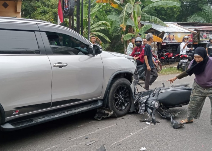 Fortuner Vs BeAt di Depan Kantor Lurah Simpang Rimbo Kota Jambi, Warga Bagan Pete Meninggal Dunia