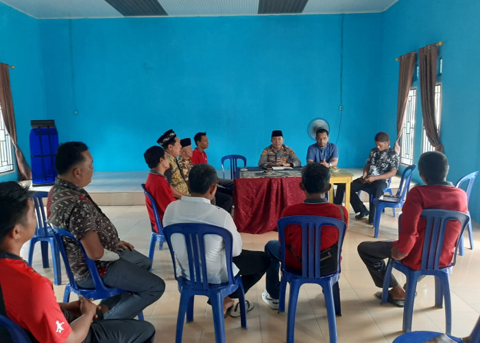 Gerak Cepat, Kapolsek Muko Muko Mediasi Permasalahan Jalan Penghubung Antar 2 Dusun di Bungo