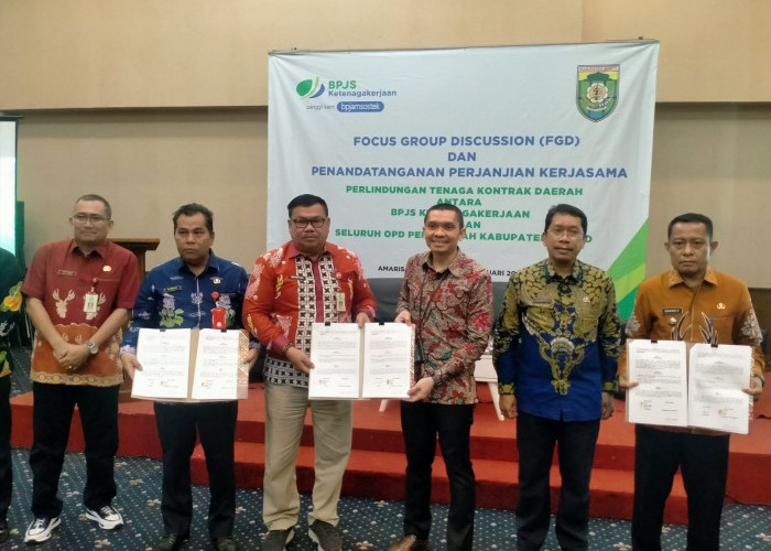 BPJS Ketenagakerjaan dan Pemkab Bungo Gelar FGD dan Teken MoU untuk Kepesertaan Tenaga Kontrak