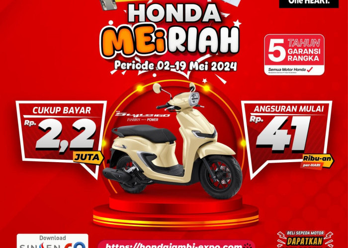 Dapatkan Promo Menarik Hanya di Virtual Expo Honda Meriah