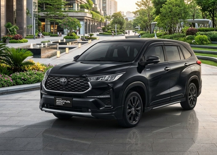 Lirik Bekasnya Innova Zenix Hybrid Q HV Modelista: MPV Mewah Berfitur Ottoman dan Audio JBL