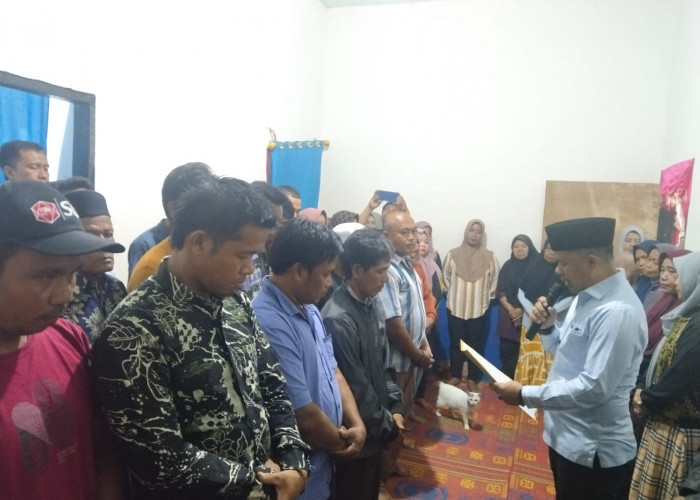 Program Pendidikan Agama Dan Kesehatan Pasangan Muda Agus-Nazar Tarik Simpatik Masyarakat Desa Rantau Langkap