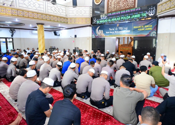 Wakapolda Jambi Sentil Hati Personel Polri di Momen Isra’ Mi’raj: Ini Pesan Spiritual yang Menggetarkan