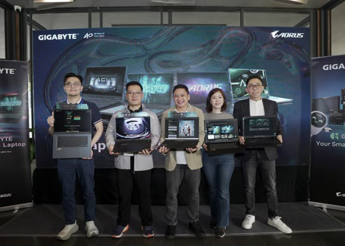 GIGABYTE Resmi Bawa 4 Laptop Ke Indonesia