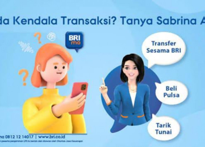 Begini langkah-langkah menggunakan Asisten virtual BRI Sabrina